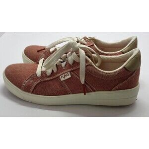 Ryka Viv Classic Denim Casual Sneakers Red Clay Women's Size 9M